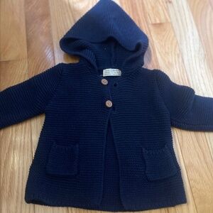 ✨ Zara Kids Navy Cable Knit Sweater / Cardigan! ✨